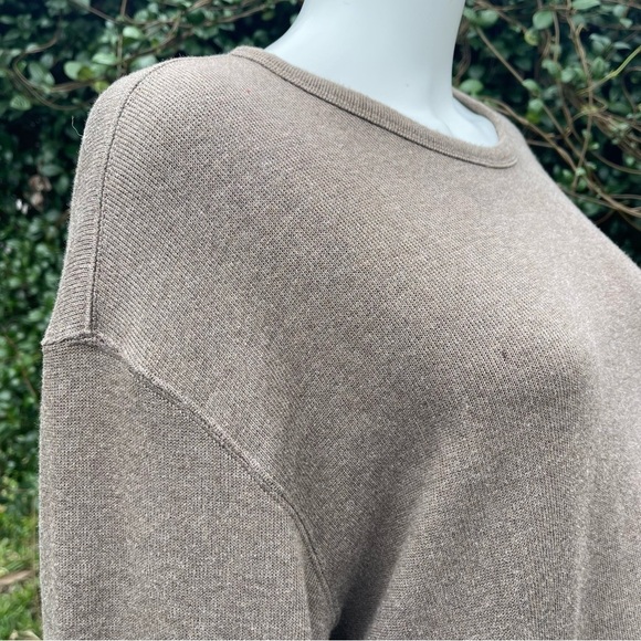 𝅺Eddie Bauer Cotton LongSleeve Crew Neck Sweater Size Large - Picture 6 of 13